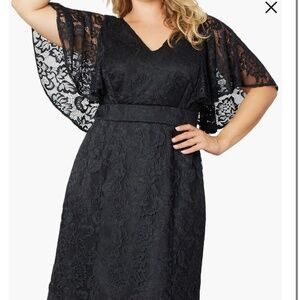 Black lace evening gown- Nordstrom